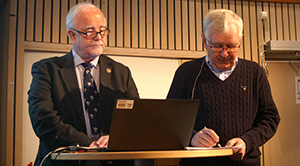 Styrelseval.Lars Lidgren och Magnus Hägerdal
